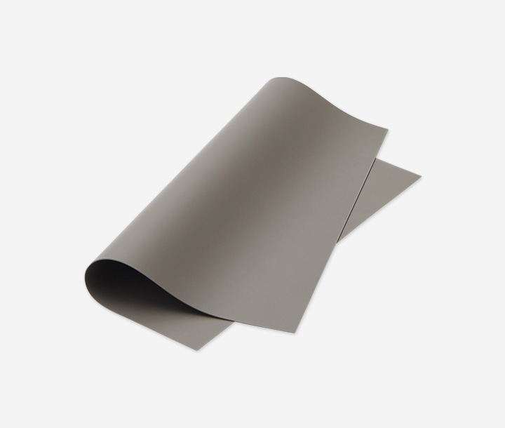 High-loss silicon rubber sheet